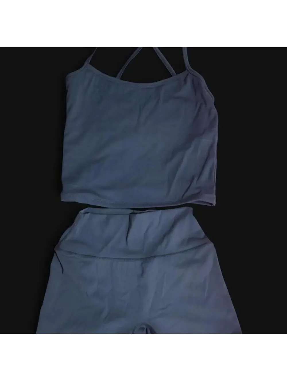 Navy Blue Matching Workout Set
